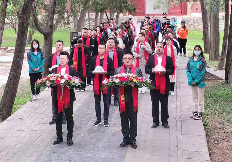 2021年承接泰山岱廟祈?；顒?dòng)